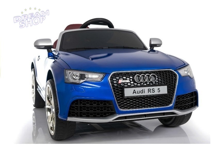 Auto na Akumulator Audi RS5 Niebieskie Lakierowane Auto na Akumulator Audi RS5 Niebieskie Lakierowane