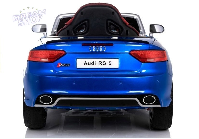 Auto na Akumulator Audi RS5 Niebieskie Lakierowane Auto na Akumulator Audi RS5 Niebieskie Lakierowane