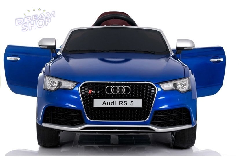 Auto na Akumulator Audi RS5 Niebieskie Lakierowane Auto na Akumulator Audi RS5 Niebieskie Lakierowane