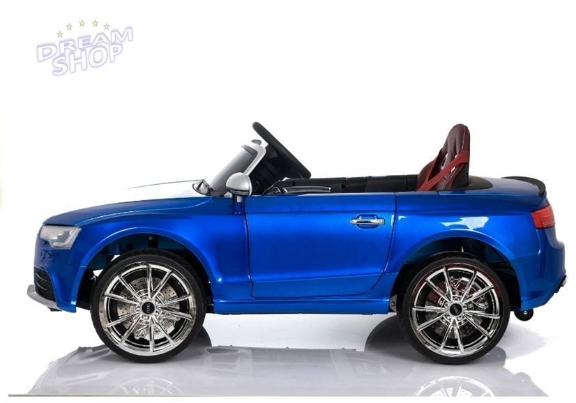 Auto na Akumulator Audi RS5 Niebieskie Lakierowane Auto na Akumulator Audi RS5 Niebieskie Lakierowane
