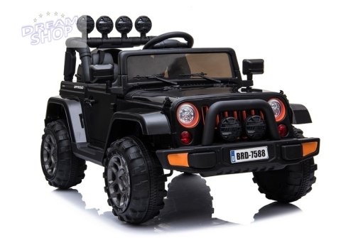 Auto na Akumulator Jeep BRD-7588 Czarny 4x4 Auto na Akumulator Jeep BRD-7588 Czarny 4x4