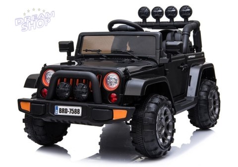 Auto na Akumulator Jeep BRD-7588 Czarny 4x4 Auto na Akumulator Jeep BRD-7588 Czarny 4x4