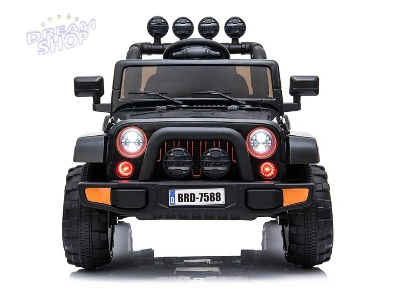 Auto na Akumulator Jeep BRD-7588 Czarny 4x4 Auto na Akumulator Jeep BRD-7588 Czarny 4x4