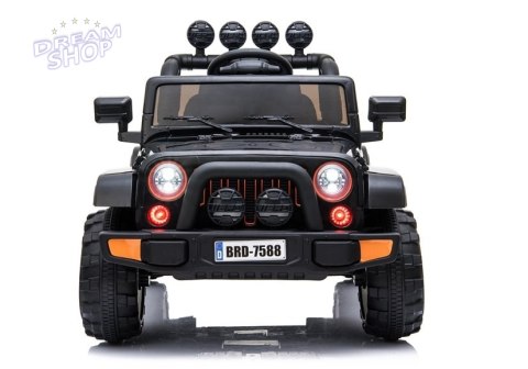 Auto na Akumulator Jeep BRD-7588 Czarny 4x4 Auto na Akumulator Jeep BRD-7588 Czarny 4x4