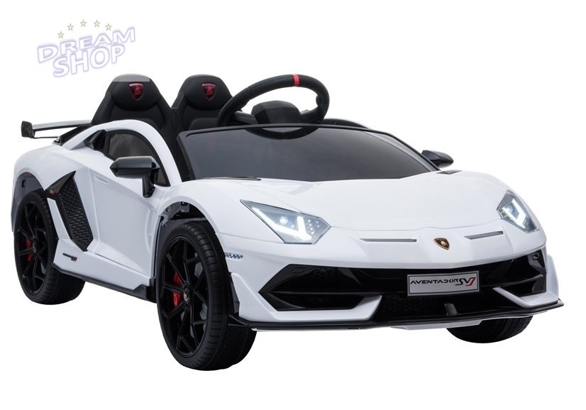 Auto na Akumulator Lamborghini Aventador Biały Auto na Akumulator Lamborghini Aventador Biały