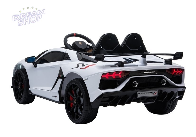 Auto na Akumulator Lamborghini Aventador Biały Auto na Akumulator Lamborghini Aventador Biały