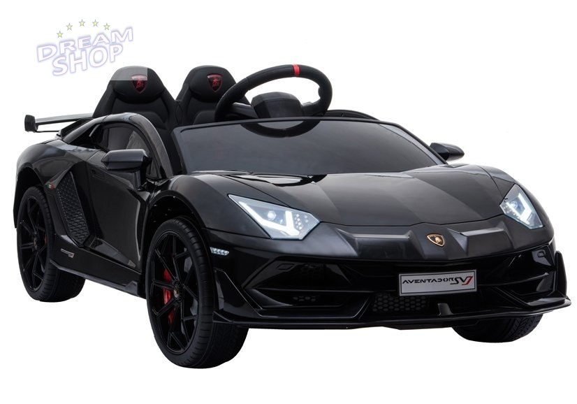 Auto na Akumulator Lamborghini Aventador Czarny Auto na Akumulator Lamborghini Aventador Czarny