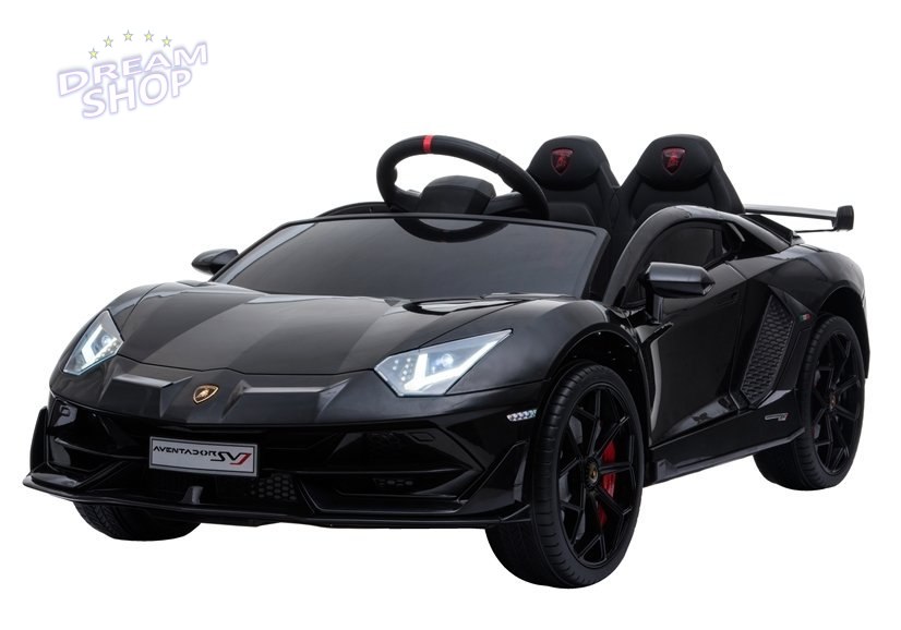 Auto na Akumulator Lamborghini Aventador Czarny Auto na Akumulator Lamborghini Aventador Czarny