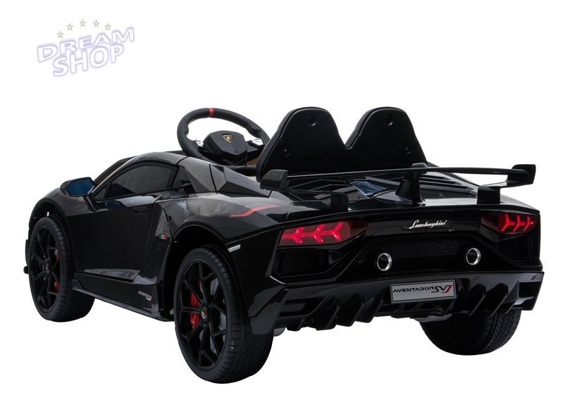 Auto na Akumulator Lamborghini Aventador Czarny Auto na Akumulator Lamborghini Aventador Czarny