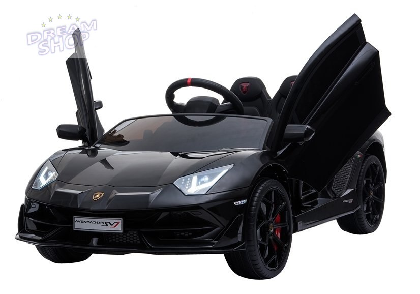 Auto na Akumulator Lamborghini Aventador Czarny Auto na Akumulator Lamborghini Aventador Czarny