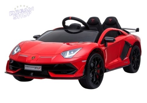 Auto na Akumulator Lamborghini Aventador Czerwony Auto na Akumulator Lamborghini Aventador Czerwony