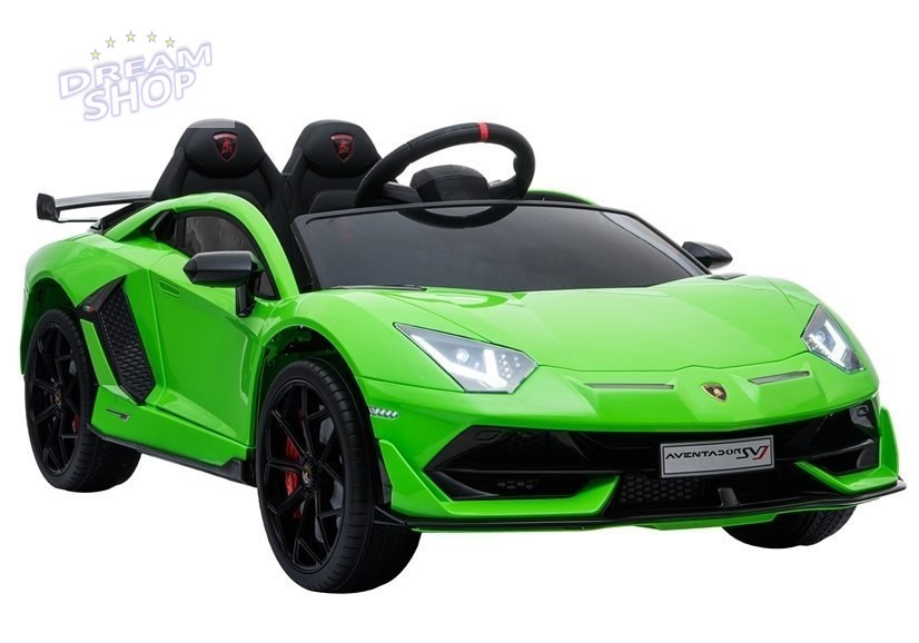 Auto na Akumulator Lamborghini Aventador Zielony Auto na Akumulator Lamborghini Aventador Zielony