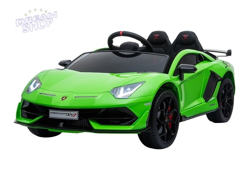 Auto na Akumulator Lamborghini Aventador Zielony Auto na Akumulator Lamborghini Aventador Zielony