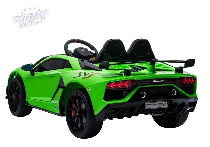 Auto na Akumulator Lamborghini Aventador Zielony Auto na Akumulator Lamborghini Aventador Zielony