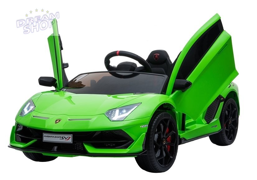 Auto na Akumulator Lamborghini Aventador Zielony Auto na Akumulator Lamborghini Aventador Zielony