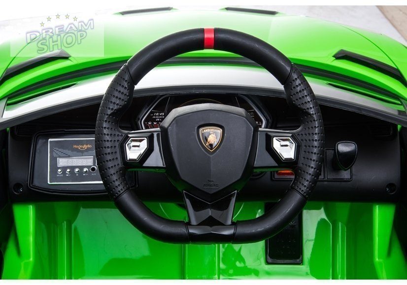 Auto na Akumulator Lamborghini Aventador Zielony Auto na Akumulator Lamborghini Aventador Zielony