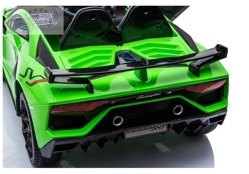 Auto na Akumulator Lamborghini Aventador Zielony Auto na Akumulator Lamborghini Aventador Zielony