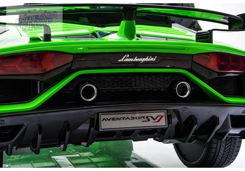 Auto na Akumulator Lamborghini Aventador Zielony Auto na Akumulator Lamborghini Aventador Zielony