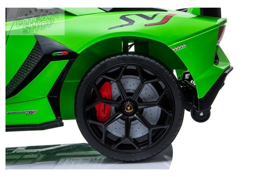 Auto na Akumulator Lamborghini Aventador Zielony Auto na Akumulator Lamborghini Aventador Zielony