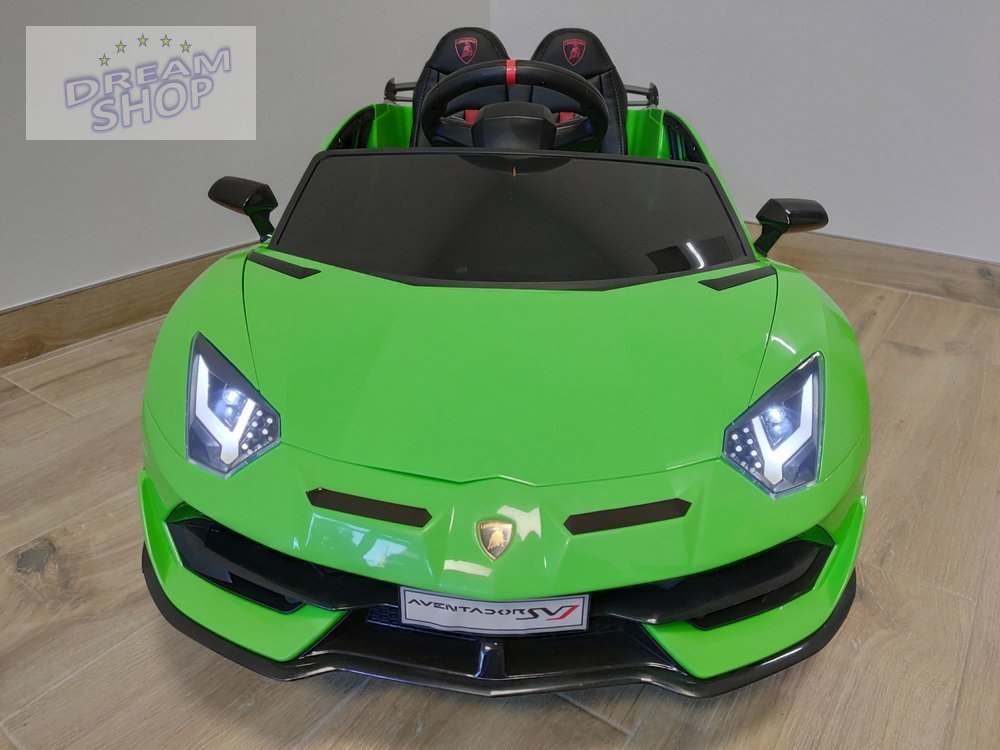 Auto na Akumulator Lamborghini Aventador Zielony Auto na Akumulator Lamborghini Aventador Zielony