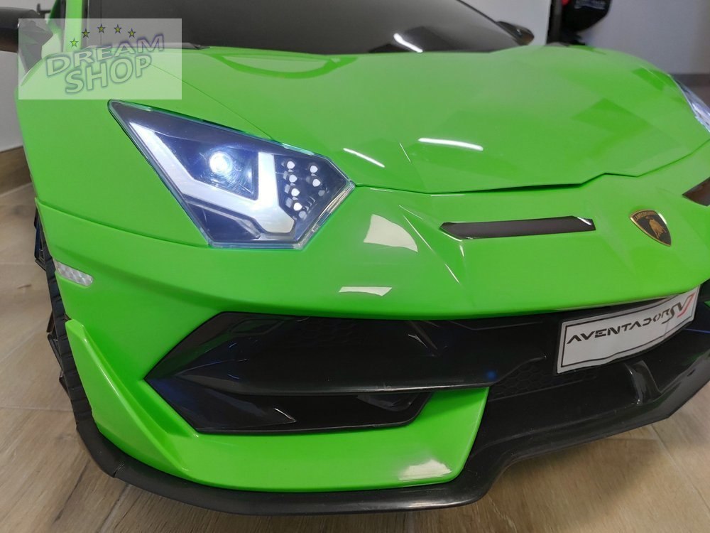 Auto na Akumulator Lamborghini Aventador Zielony Auto na Akumulator Lamborghini Aventador Zielony