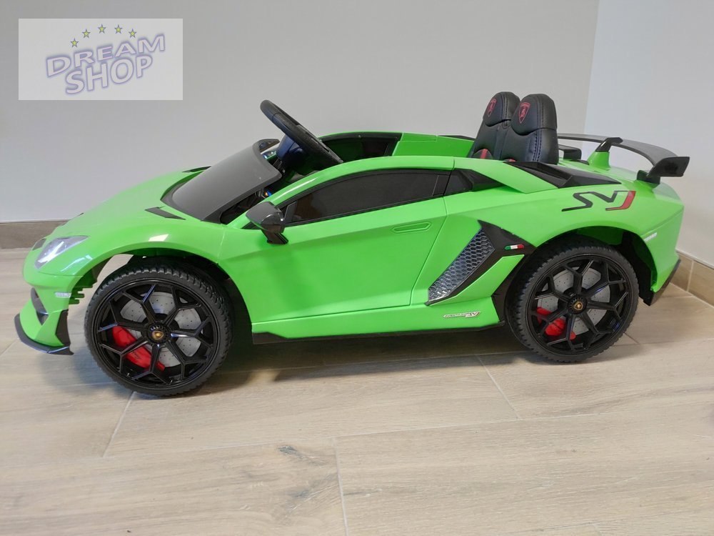 Auto na Akumulator Lamborghini Aventador Zielony Auto na Akumulator Lamborghini Aventador Zielony