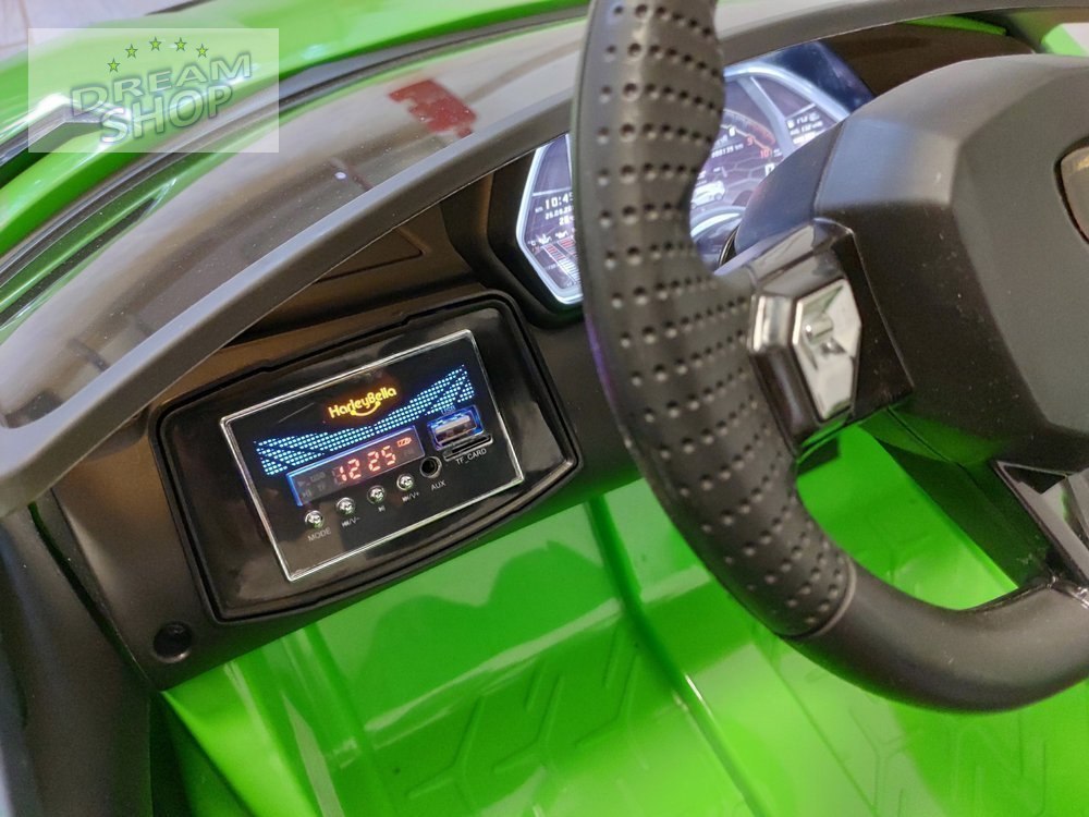 Auto na Akumulator Lamborghini Aventador Zielony Auto na Akumulator Lamborghini Aventador Zielony