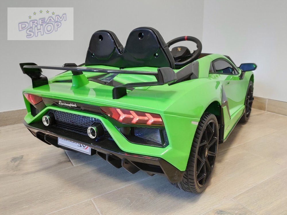 Auto na Akumulator Lamborghini Aventador Zielony Auto na Akumulator Lamborghini Aventador Zielony