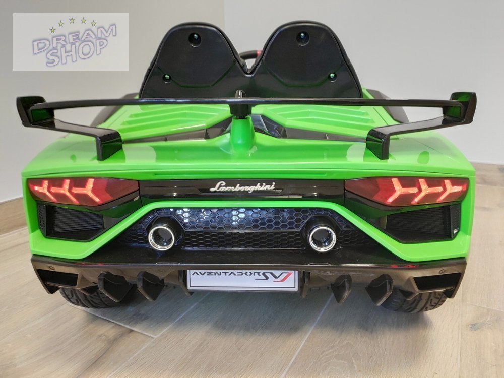 Auto na Akumulator Lamborghini Aventador Zielony Auto na Akumulator Lamborghini Aventador Zielony