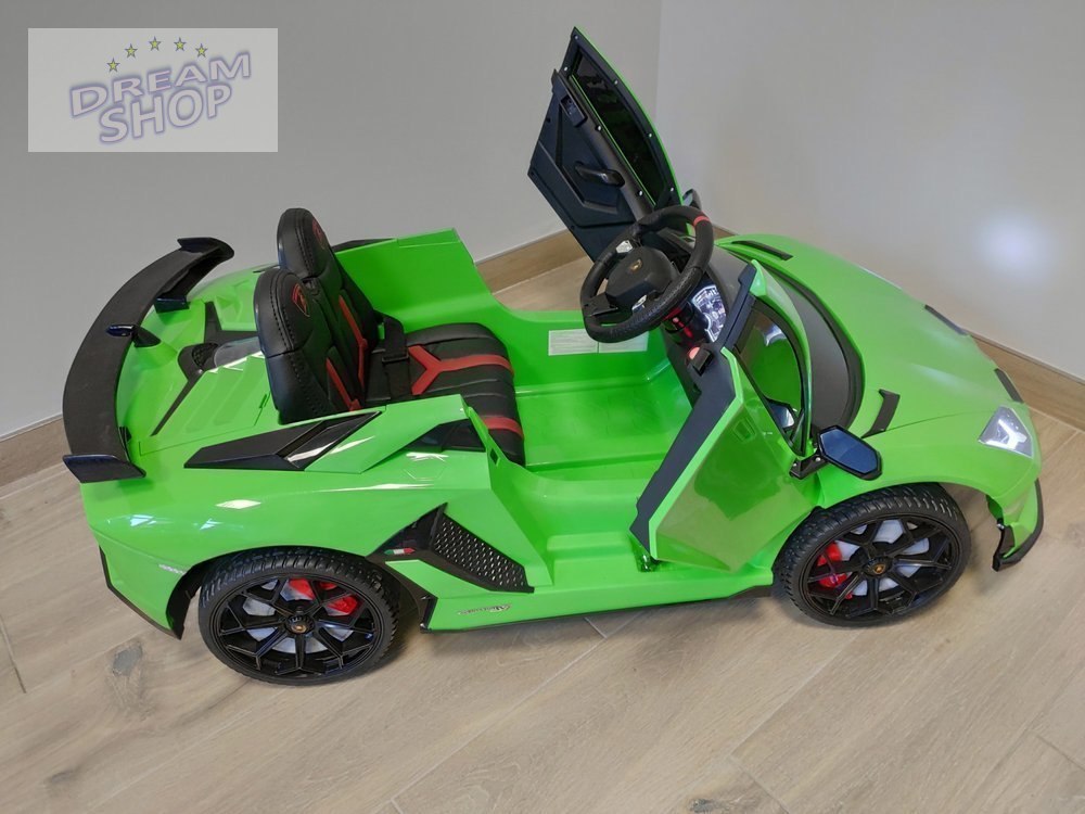 Auto na Akumulator Lamborghini Aventador Zielony Auto na Akumulator Lamborghini Aventador Zielony