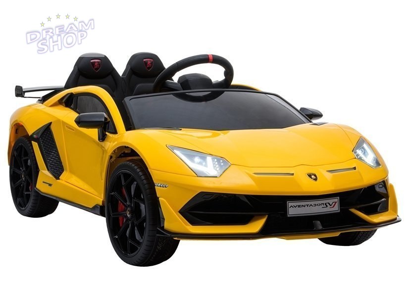 Auto na Akumulator Lamborghini Aventador Żółty Auto na Akumulator Lamborghini Aventador Żółty