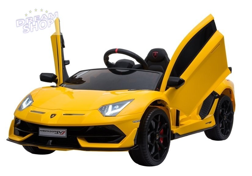 Auto na Akumulator Lamborghini Aventador Żółty Auto na Akumulator Lamborghini Aventador Żółty