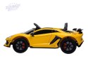 Auto na Akumulator Lamborghini Aventador Żółty