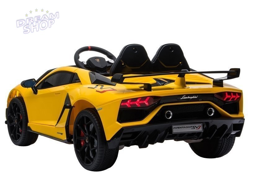 Auto na Akumulator Lamborghini Aventador Żółty Auto na Akumulator Lamborghini Aventador Żółty