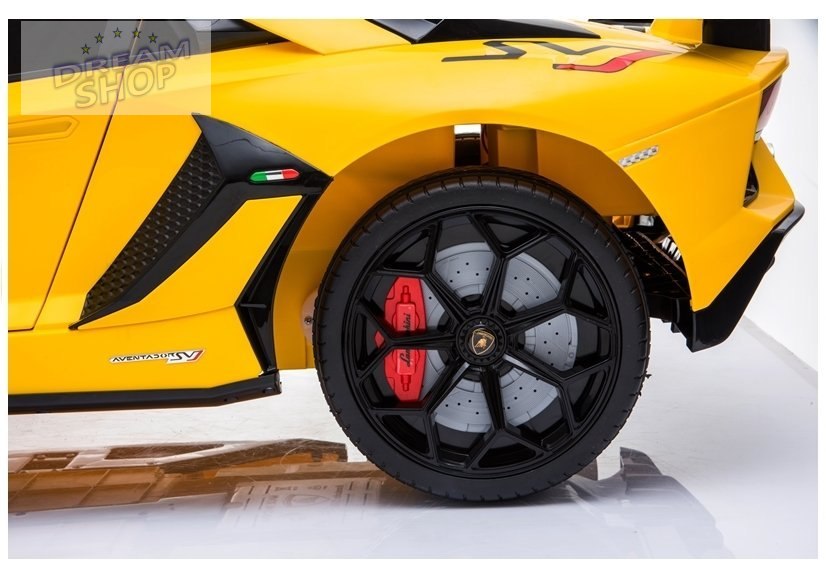 Auto na Akumulator Lamborghini Aventador Żółty Auto na Akumulator Lamborghini Aventador Żółty