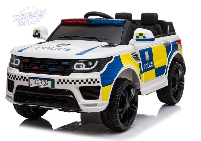 Auto na Akumulator Policja JC002 Biały Auto na Akumulator Policja JC002 Biały