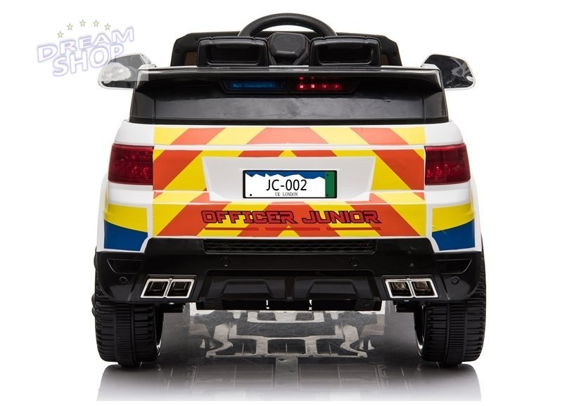 Auto na Akumulator Policja JC002 Biały Auto na Akumulator Policja JC002 Biały