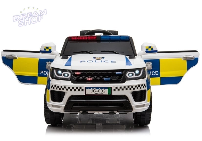Auto na Akumulator Policja JC002 Biały Auto na Akumulator Policja JC002 Biały