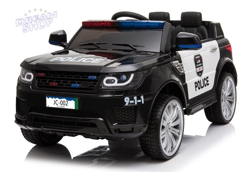 Auto na Akumulator Policja JC002 Czarny Auto na Akumulator Policja JC002 Czarny