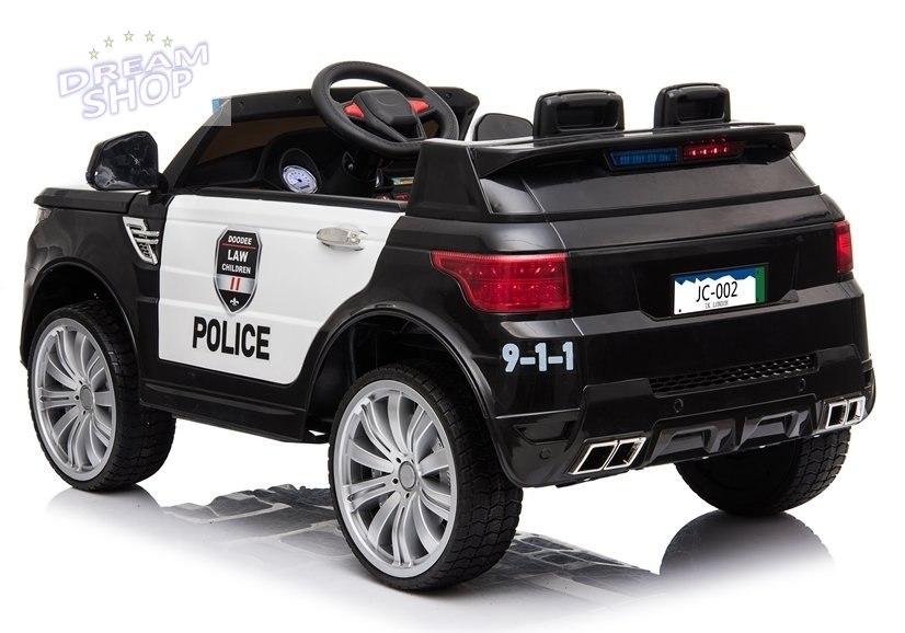 Auto na Akumulator Policja JC002 Czarny Auto na Akumulator Policja JC002 Czarny