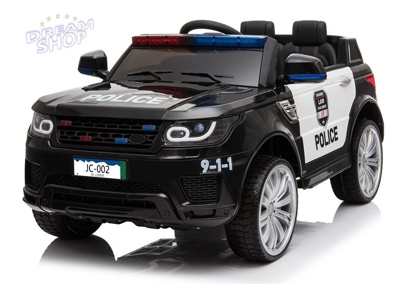 Auto na Akumulator Policja JC002 Czarny Auto na Akumulator Policja JC002 Czarny