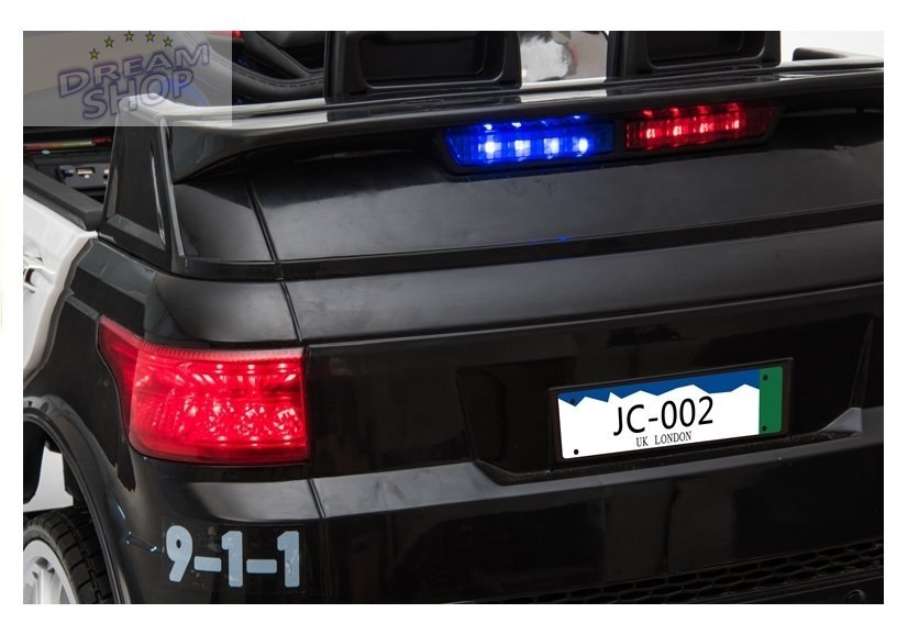Auto na Akumulator Policja JC002 Czarny Auto na Akumulator Policja JC002 Czarny