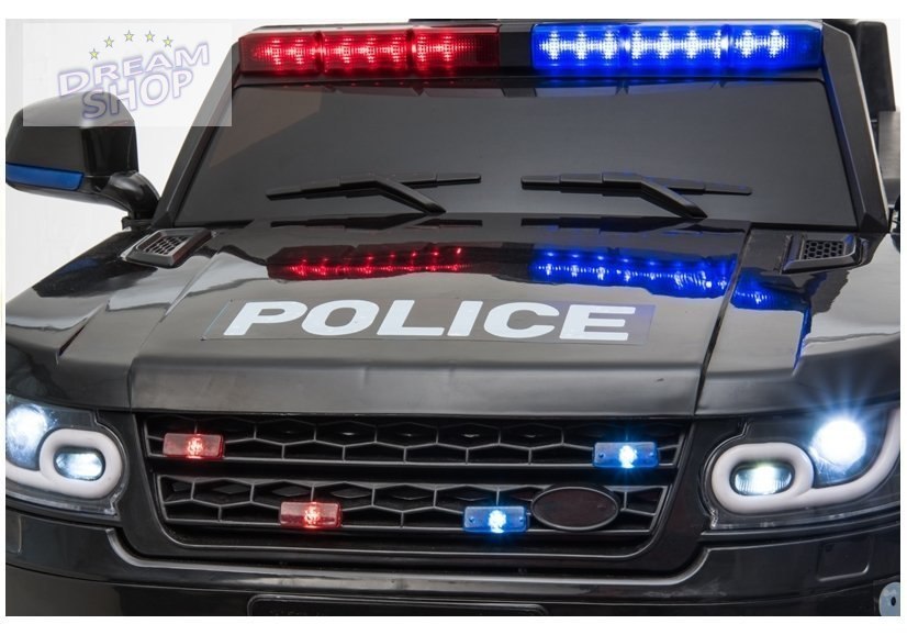 Auto na Akumulator Policja JC002 Czarny Auto na Akumulator Policja JC002 Czarny