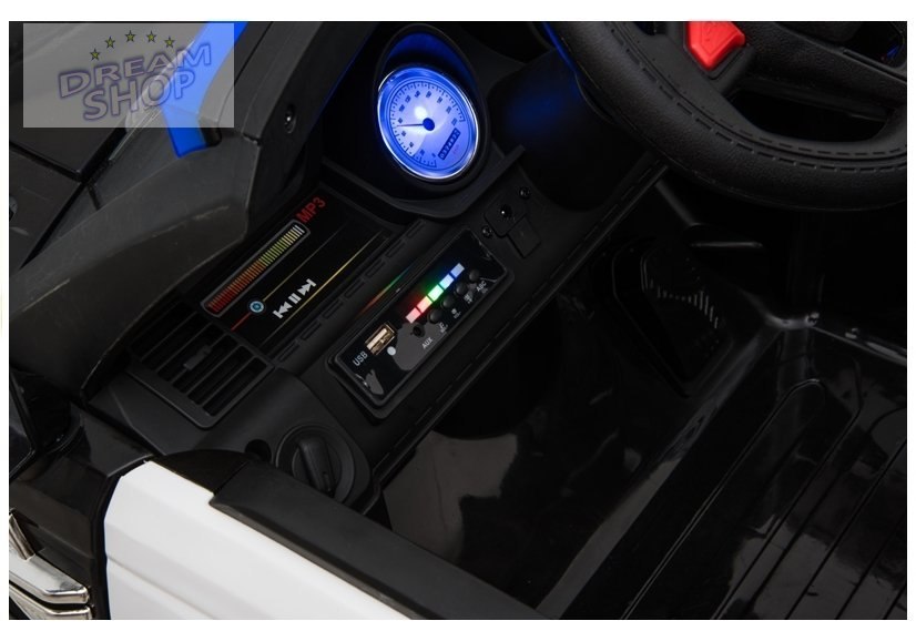 Auto na Akumulator Policja JC002 Czarny Auto na Akumulator Policja JC002 Czarny