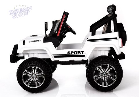 Auto na Akumulator S2388 Jeep Biały 4x45W