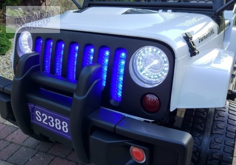 Auto na Akumulator S2388 Jeep Biały 4x45W
