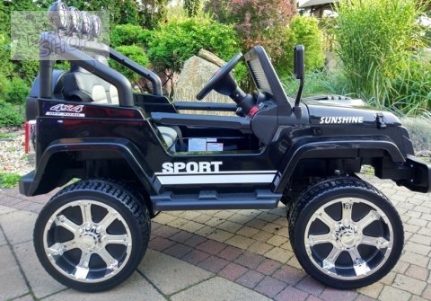 Auto na Akumulator S2388 Jeep Czarny 4x45W Auto na Akumulator S2388 Jeep Czarny 4x45W