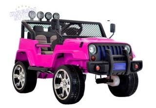Auto na Akumulator S2388 Jeep Różowy 4x45W