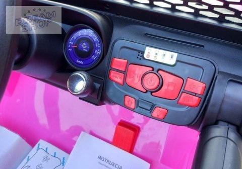 Auto na Akumulator S2388 Jeep Różowy 4x45W
