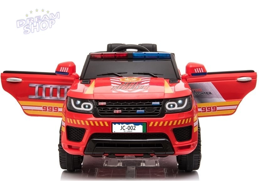 Auto na Akumulator Straż Pożarna JC002 Czerwony Auto na Akumulator Straż Pożarna JC002 Czerwony